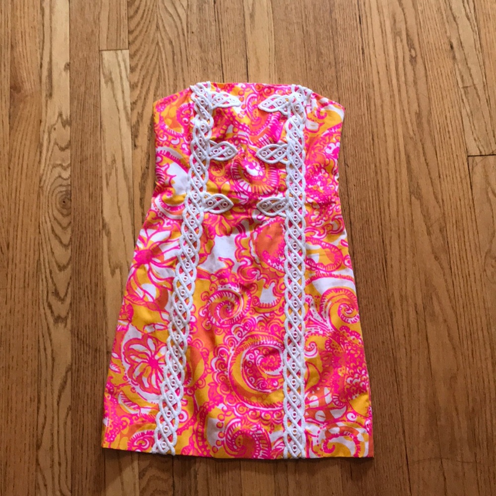 Lilly Pulitzer Strapless dress